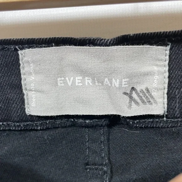 Everlane Classic Black High-Waist Skinny Jeans - Picture 2 of 5